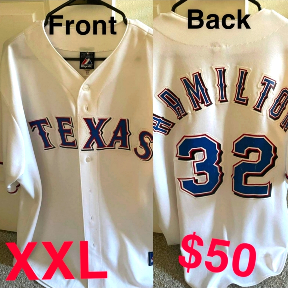 Texas Rangers Hamilton Jersey
